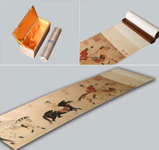 大石桥馆藏书画复制博物馆书画复制服务